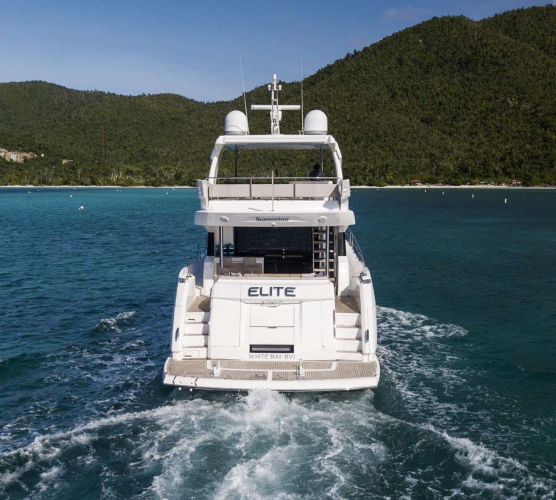 ELITE Yacht Charter Details, Sunseeker CHARTERWORLD Luxury Superyachts